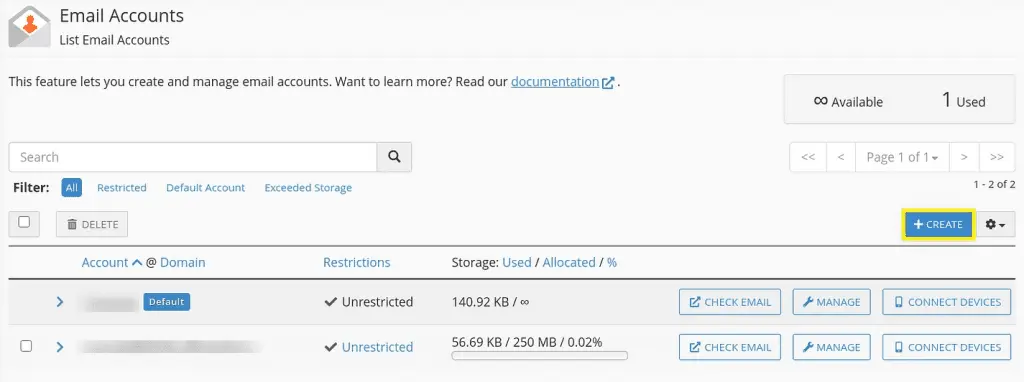 Storage Space